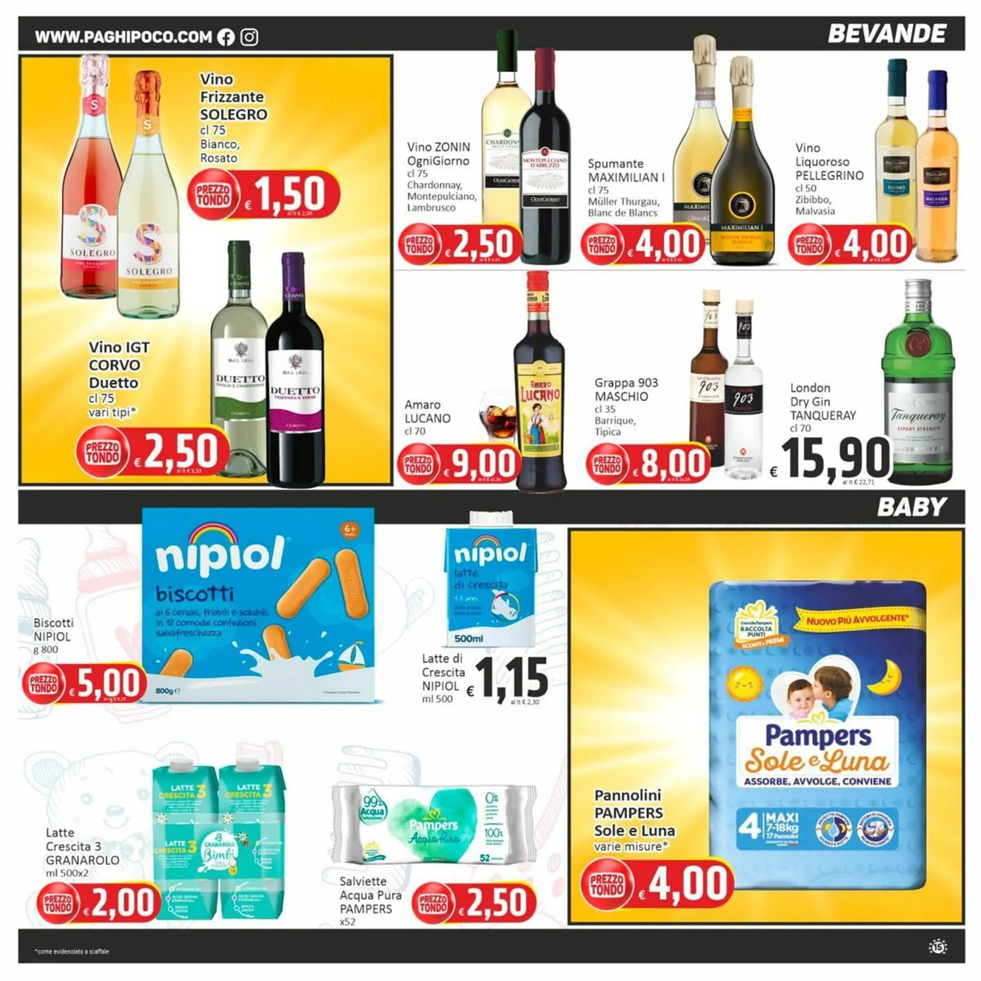 Volantino Paghi Poco da 3 giugno a 12 giugno di 2025 - Pagina del volantino 15