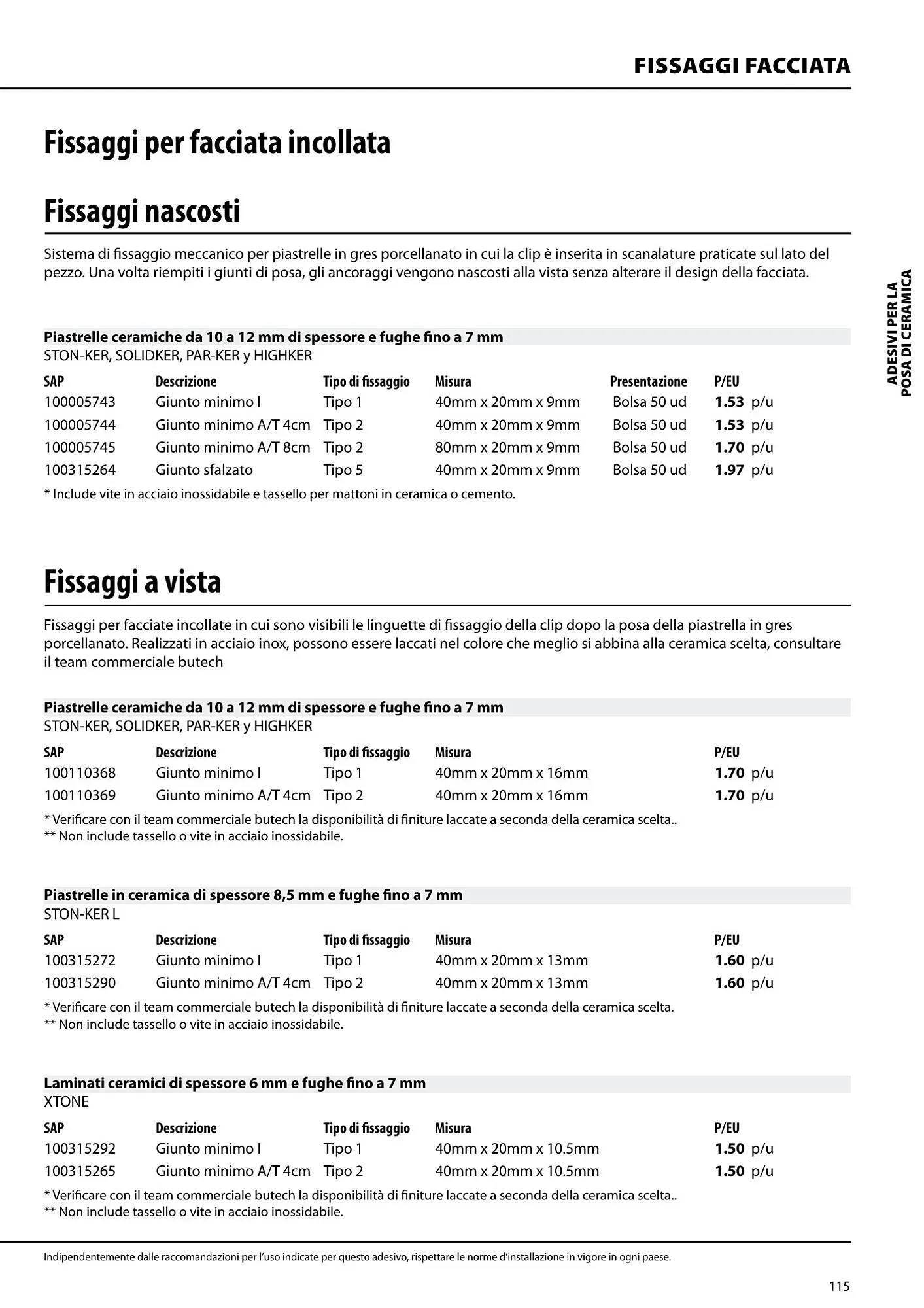 Volantino Porcelanosa da 9 aprile a 28 dicembre di 2024 - Pagina del volantino 115