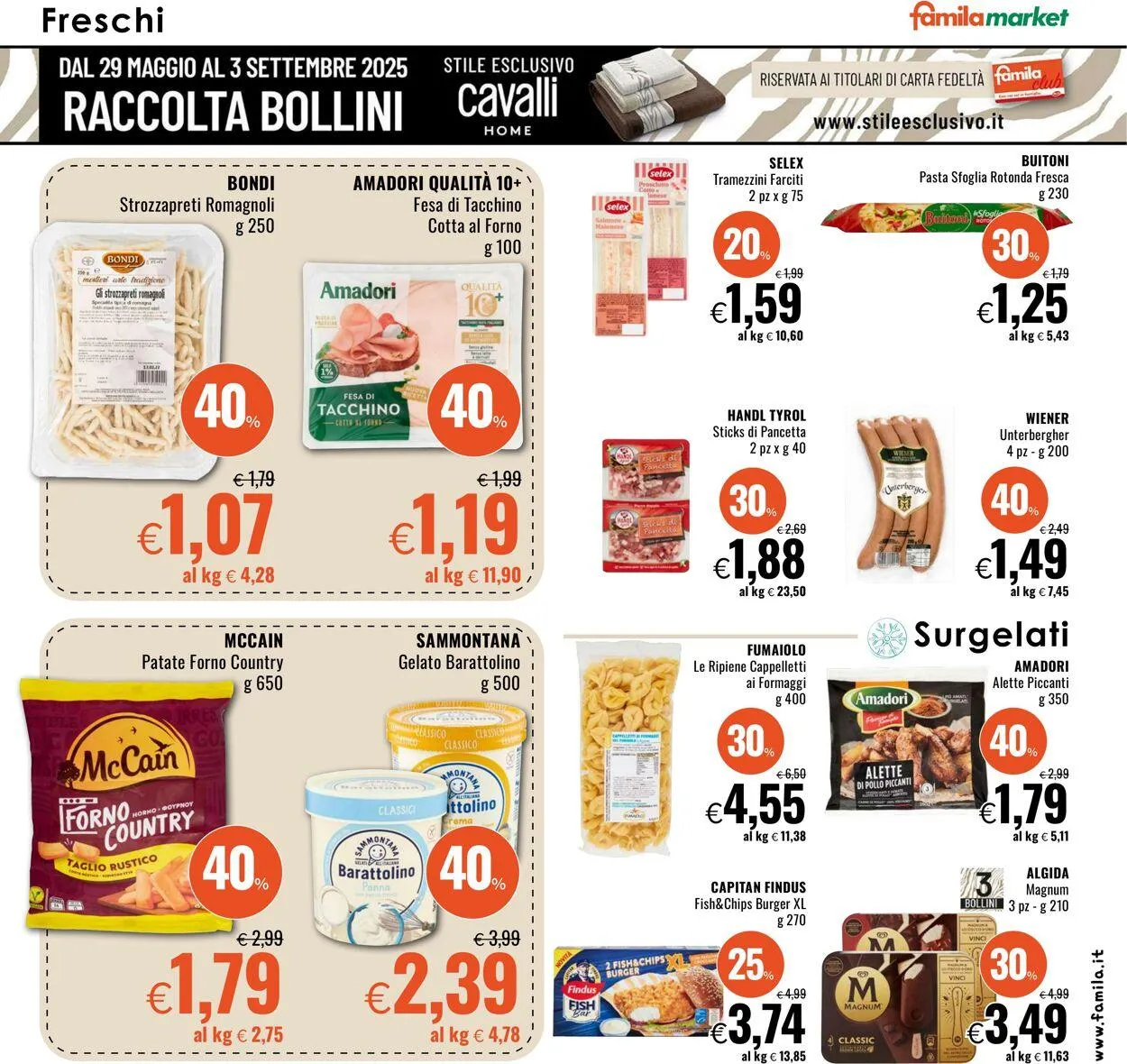 Famila Volantino attuale da 19 giugno a 2 luglio di 2025 - Pagina del volantino 7