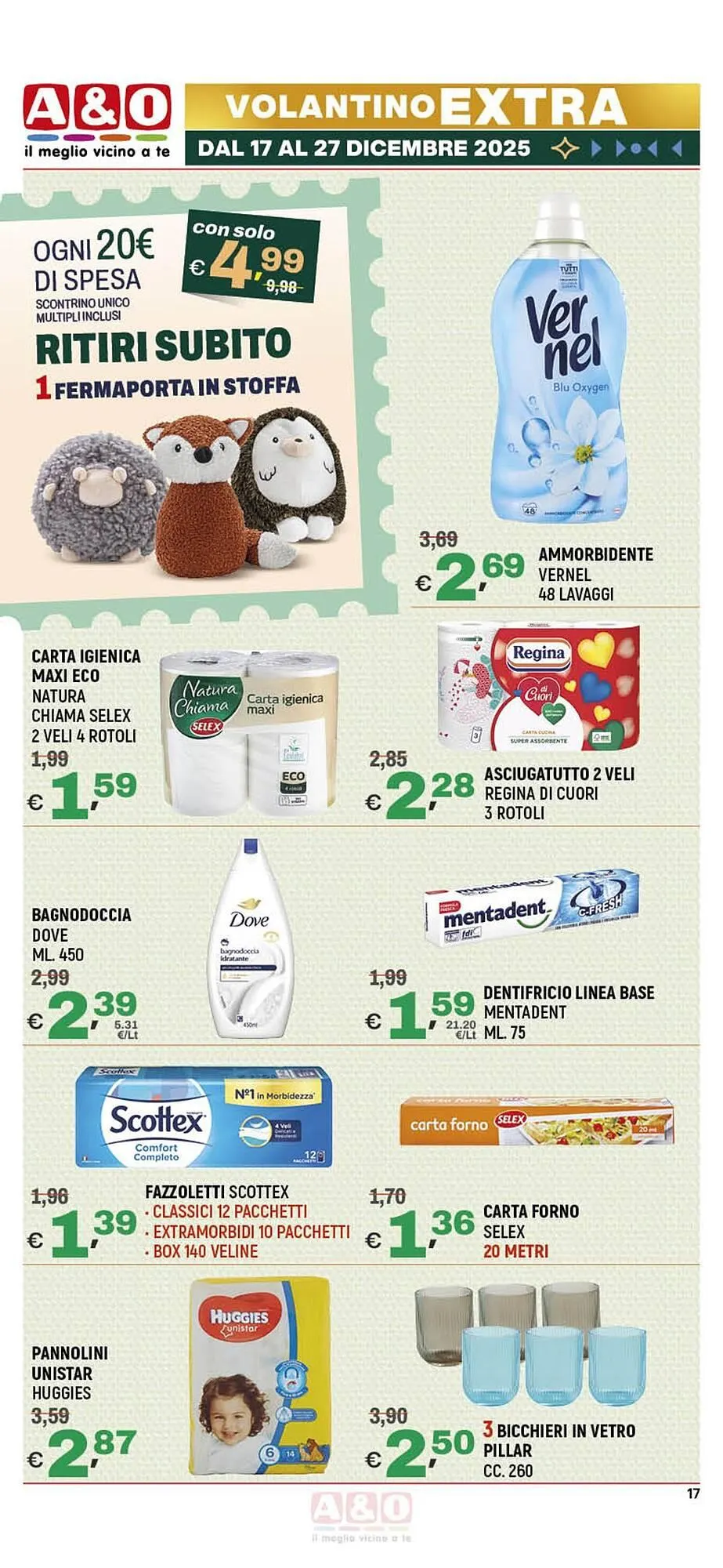 Volantino A&O da 18 dicembre a 27 dicembre di 2025 - Pagina del volantino 17