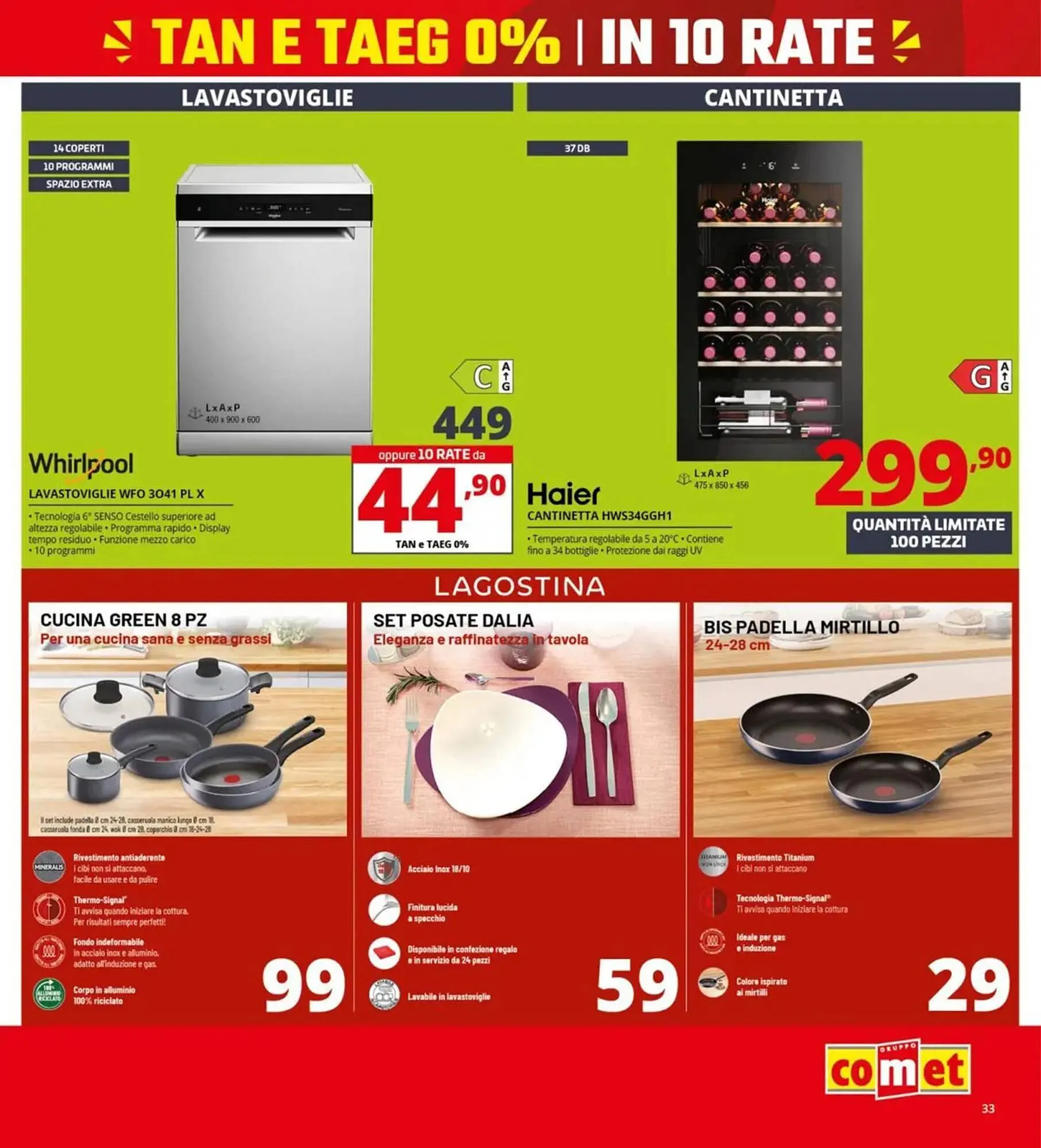 Volantino Comet da 19 febbraio a 4 marzo di 2026 - Pagina del volantino 33