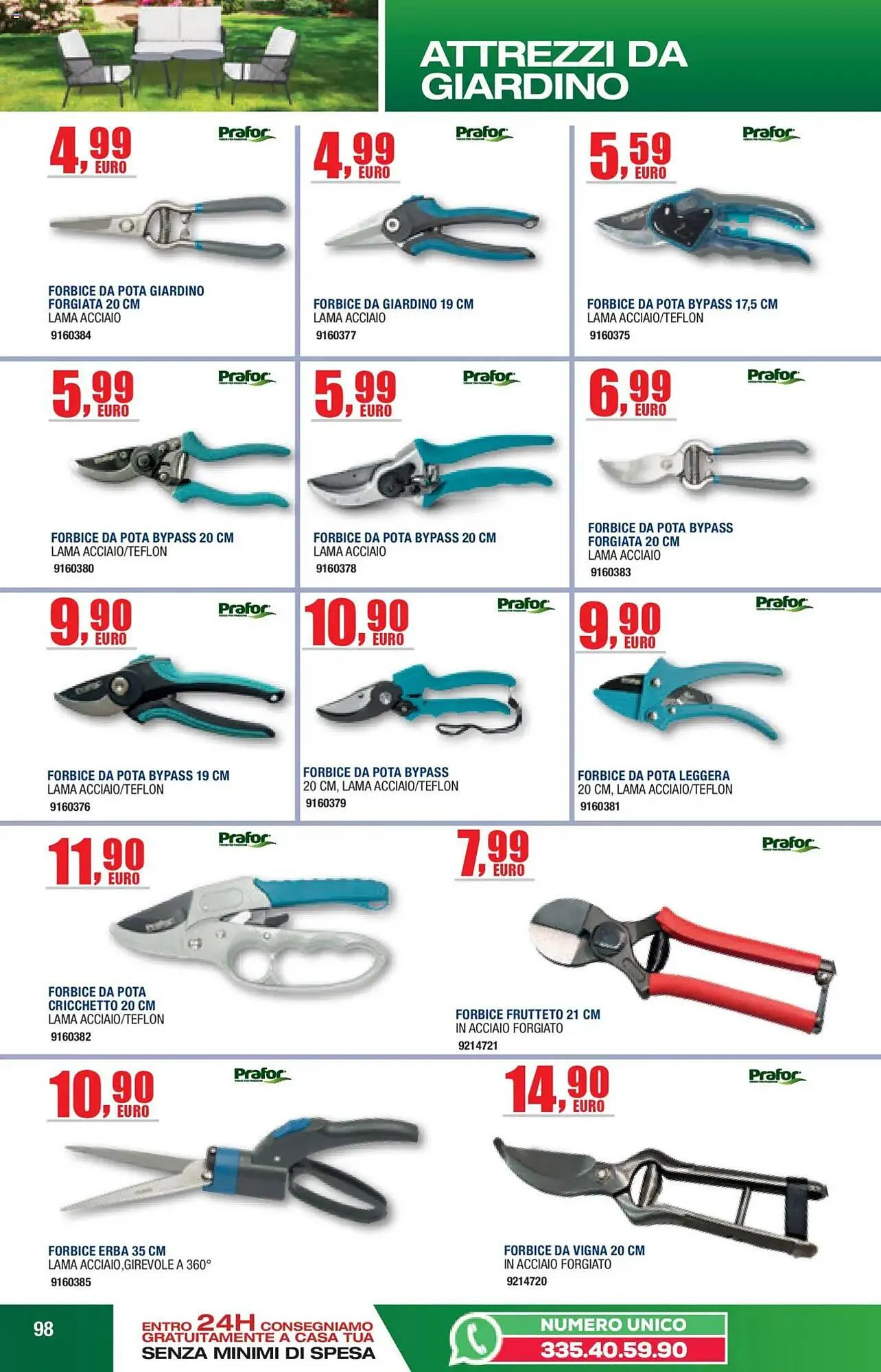 Volantino Bricofer da 27 maggio a 30 settembre di 2025 - Pagina del volantino 98