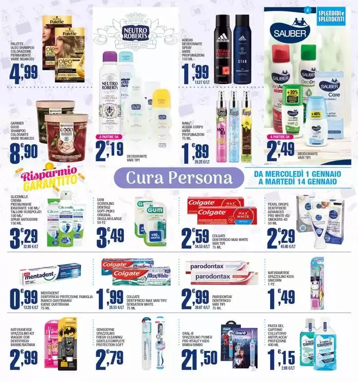 Risparmio garantito da 2 gennaio a 14 gennaio di 2025 - Pagina del volantino 6