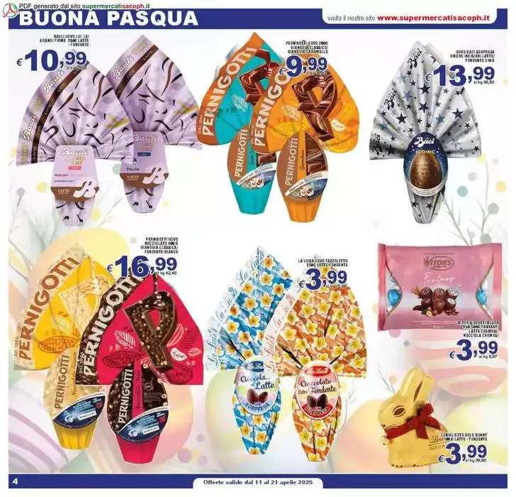 Buona Pasqua da 11 aprile a 21 aprile di 2025 - Pagina del volantino 4