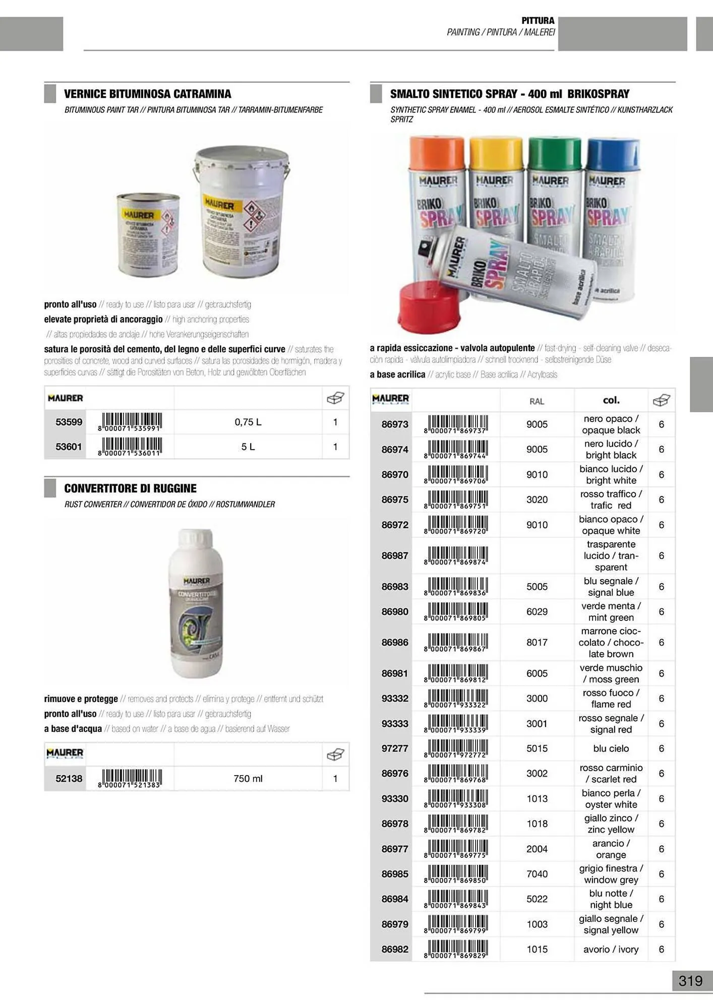 Volantino Maurer da 10 gennaio a 30 giugno di 2024 - Pagina del volantino 320
