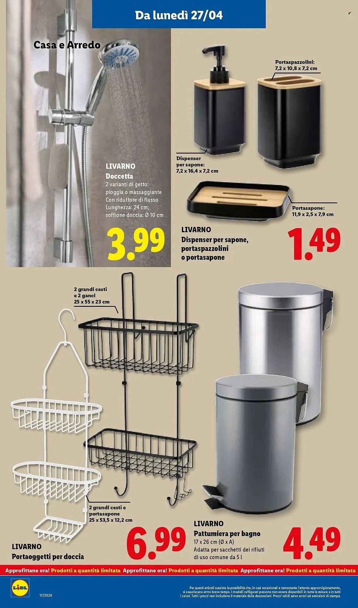 Volantino Lidl da 23 aprile a 29 aprile di 2026 - Pagina del volantino 44