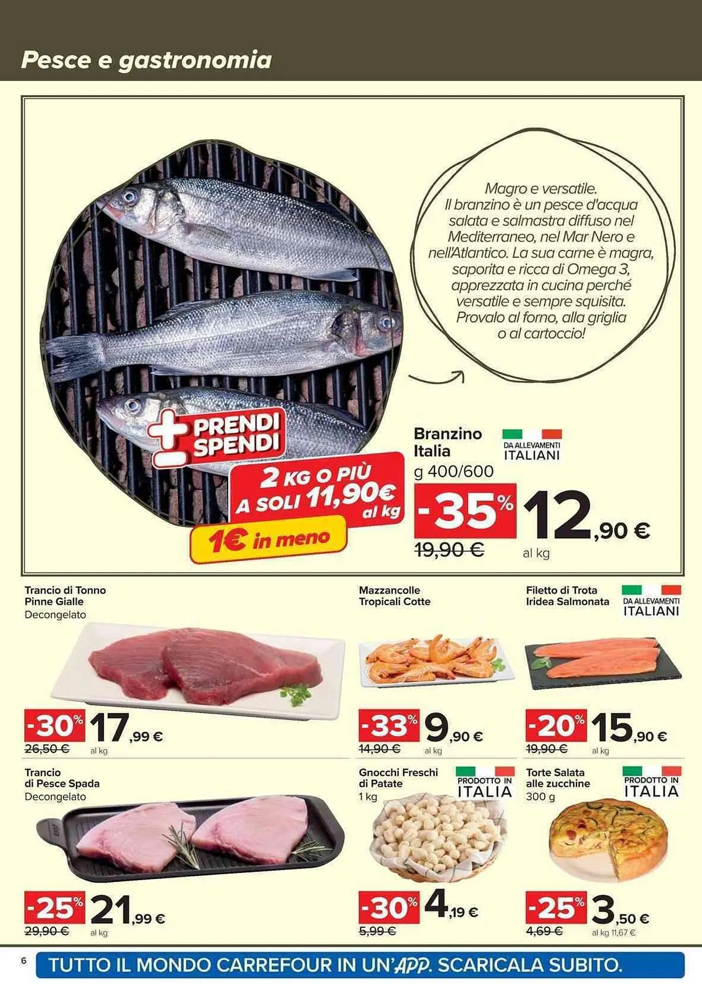 Volantino Carrefour Market da 13 marzo a 23 marzo di 2026 - Pagina del volantino 6
