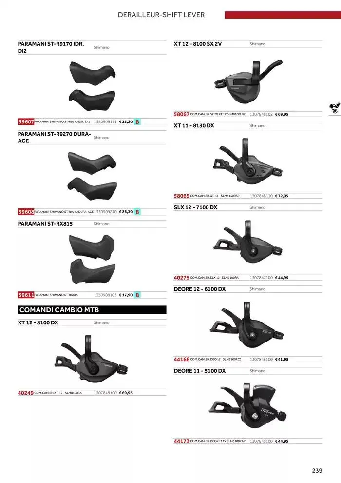 Catalogo ricambi ed accessori da 20 novembre a 31 dicembre di 2025 - Pagina del volantino 123