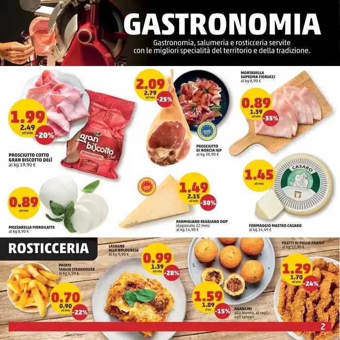 Nuovi reparti macelleria e gastronomia da 22 maggio a 1 giugno di 2025 - Pagina del volantino 2