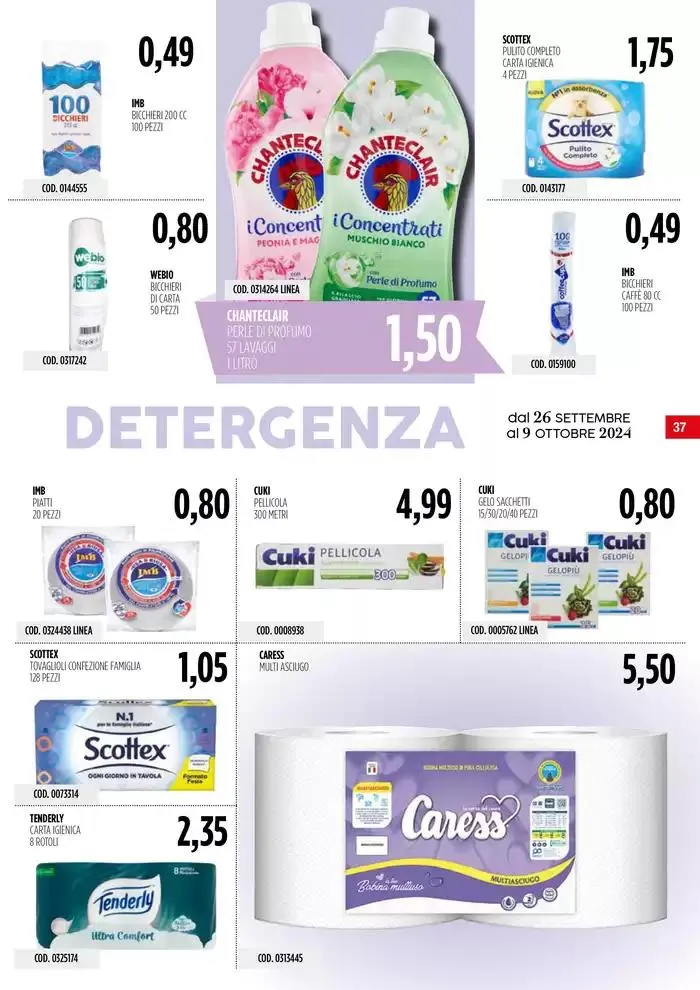 Carico Cash & Carry - Anniversario da 26 settembre a 9 ottobre di 2024 - Pagina del volantino 37