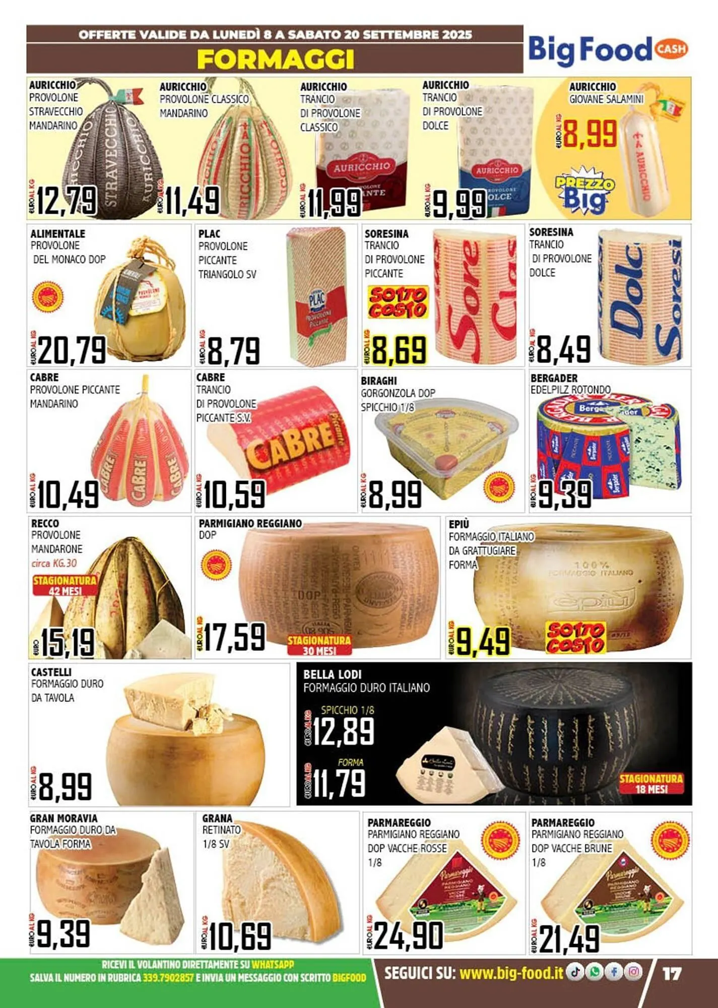 Volantino Big Food da 8 settembre a 20 settembre di 2025 - Pagina del volantino 17