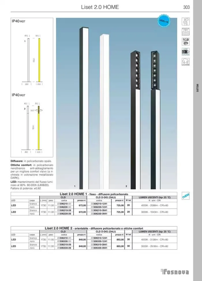 Fosnova LED 24/25 da 16 gennaio a 31 ottobre di 2025 - Pagina del volantino 305
