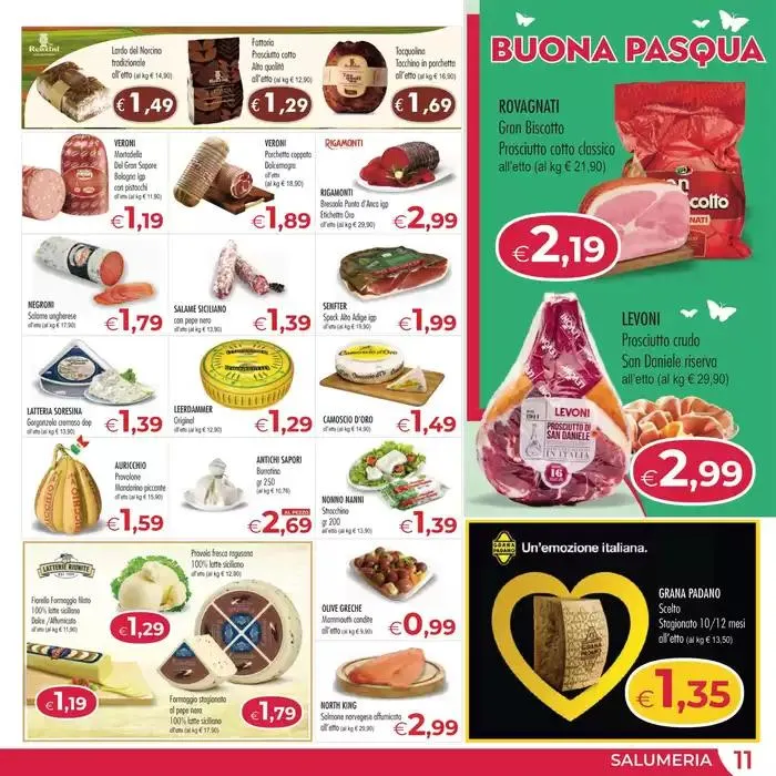 Buona Pasqua da 2 aprile a 22 aprile di 2025 - Pagina del volantino 11