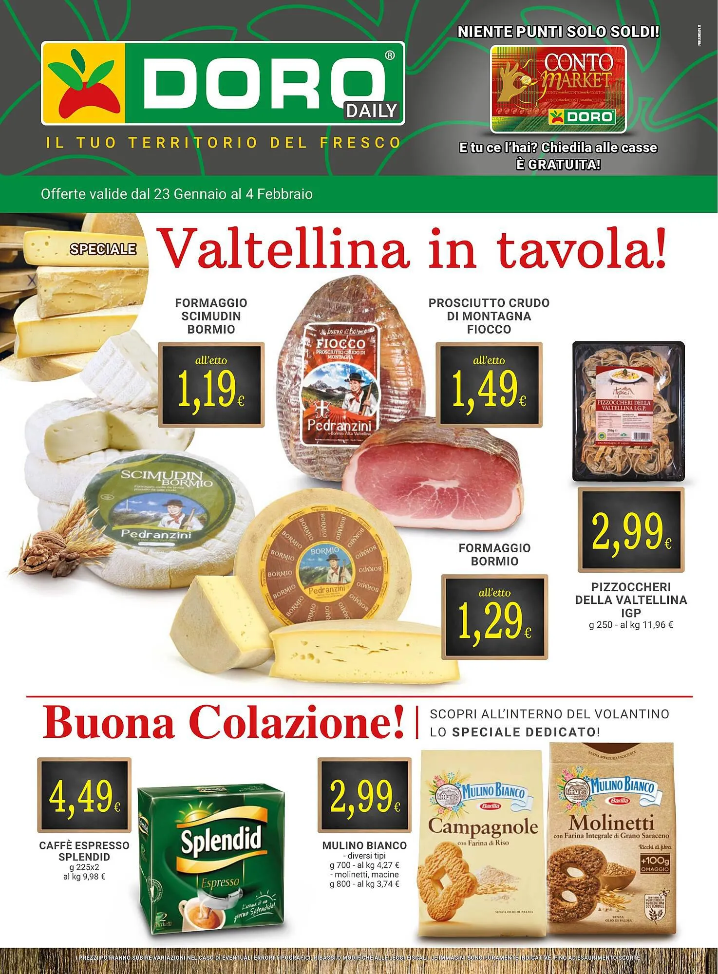 Volantino Doro Daily da 23 gennaio a 4 febbraio di 2024 - Pagina del volantino 