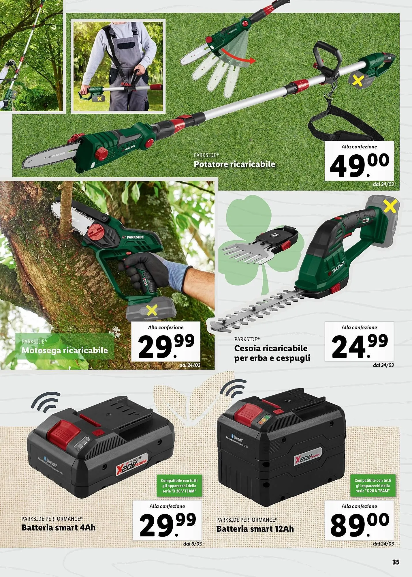 Volantino Lidl da 4 aprile a 31 maggio di 2025 - Pagina del volantino 35