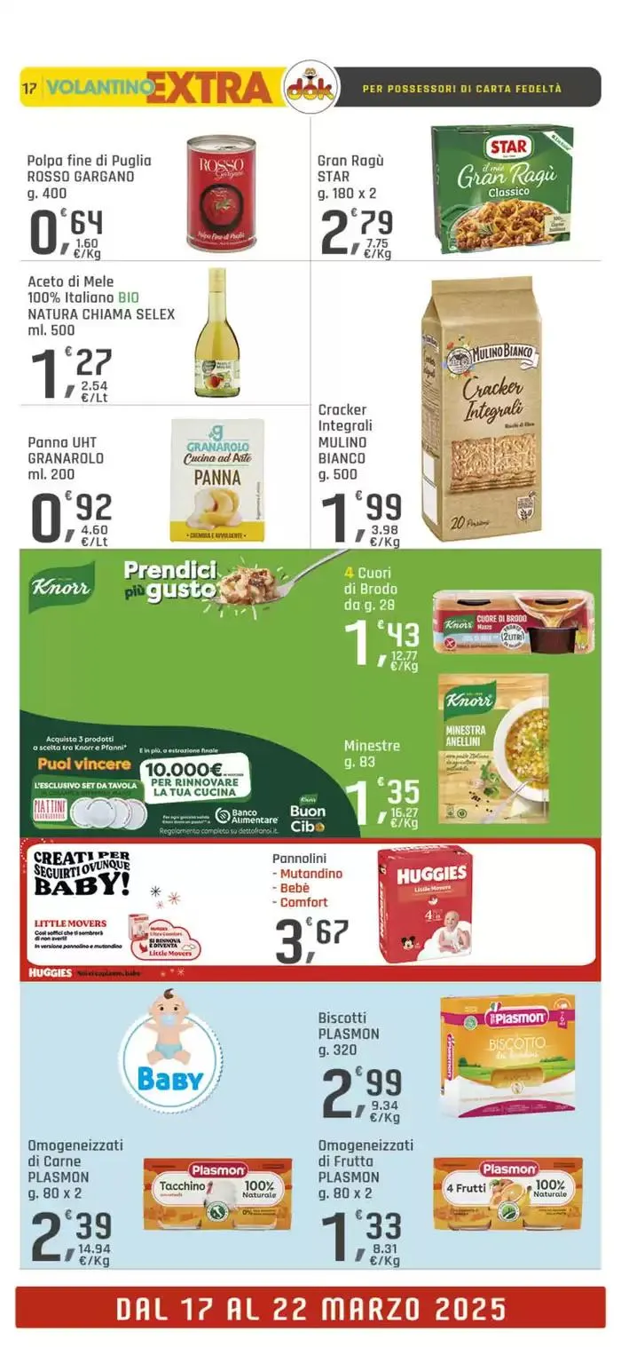 Tanti prodotti scontati da 13 marzo a 22 marzo di 2025 - Pagina del volantino 17