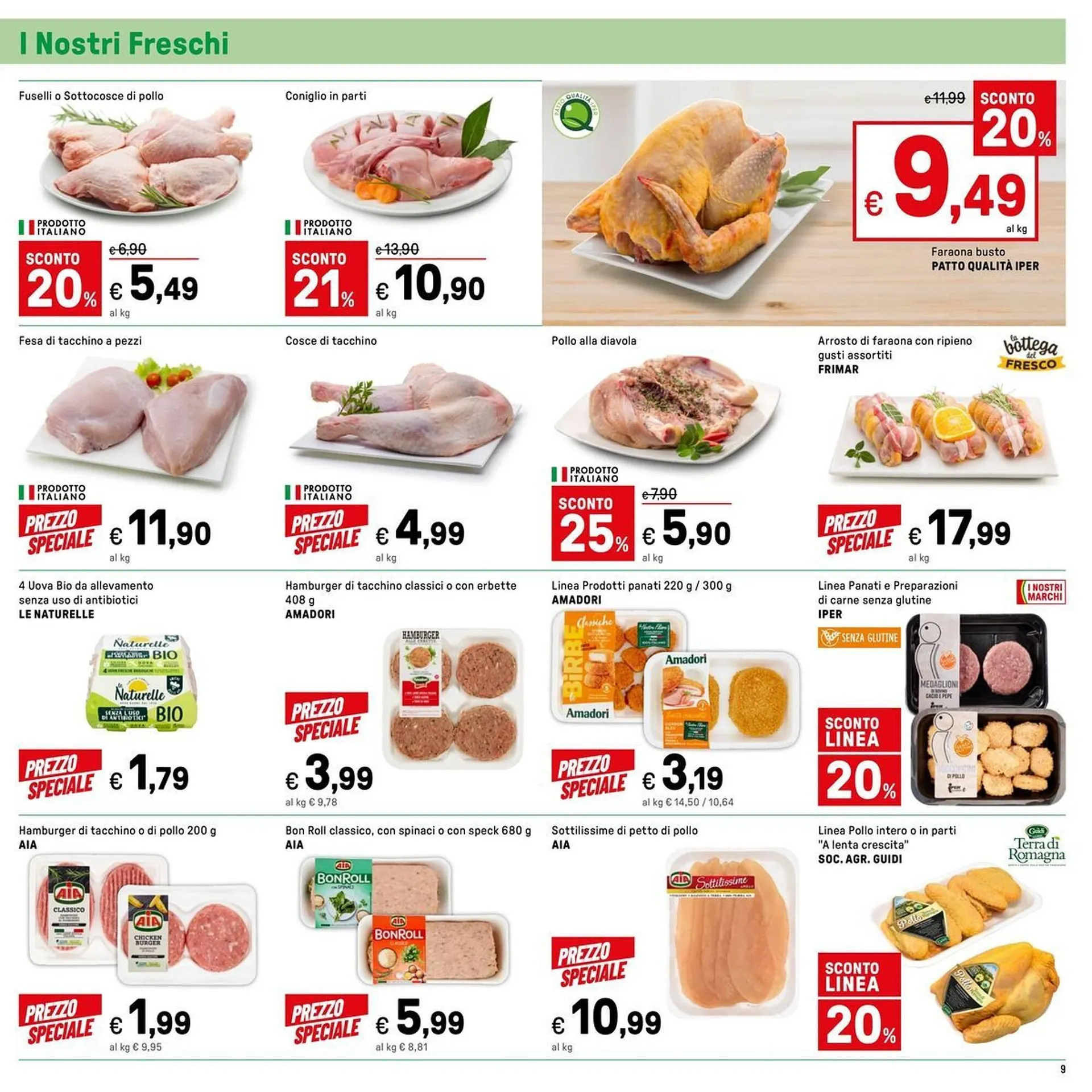 Volantino Iper La Grande da 2 ottobre a 11 ottobre di 2025 - Pagina del volantino 9
