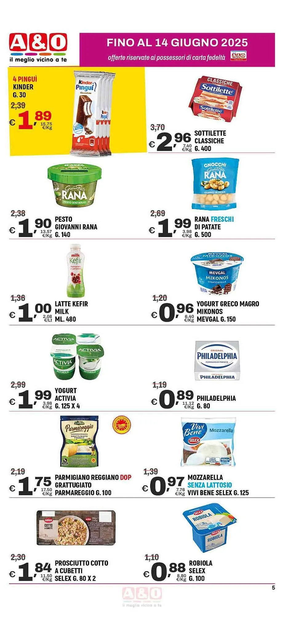 Volantino A&O da 3 giugno a 14 giugno di 2025 - Pagina del volantino 5