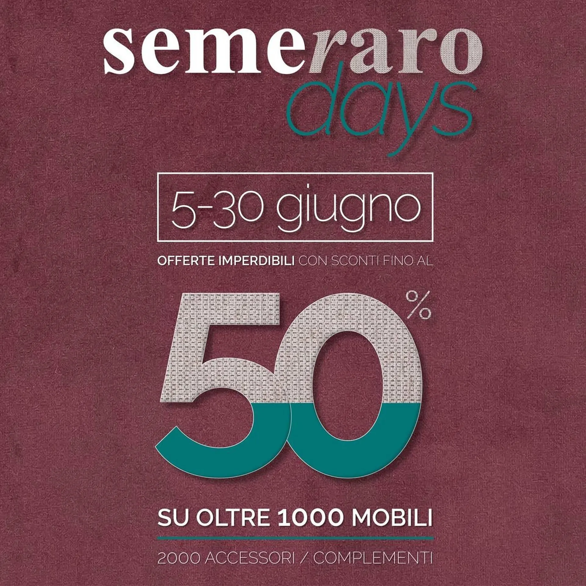 Volantino Semeraro da 5 giugno a 30 giugno di 2025 - Pagina del volantino 1