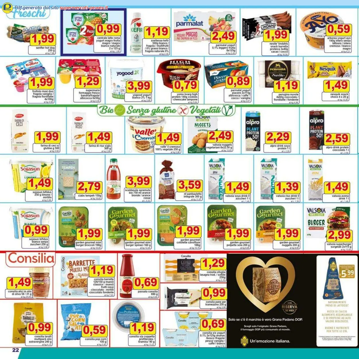 Pewex Volantino attuale da 4 febbraio a 18 febbraio di 2025 - Pagina del volantino 22