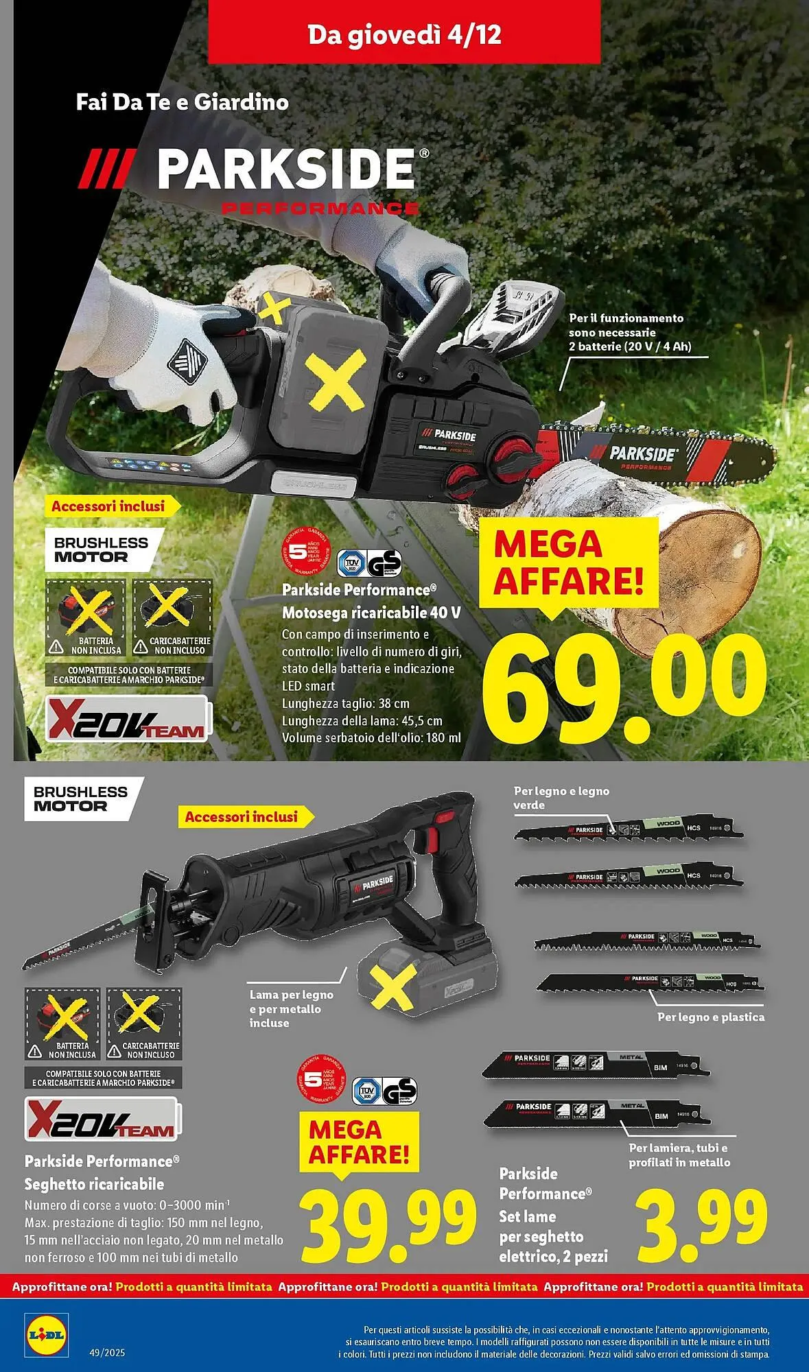 Volantino Lidl da 1 dicembre a 7 dicembre di 2025 - Pagina del volantino 52