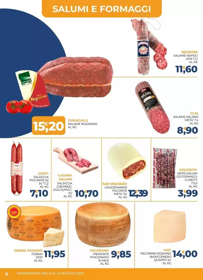 Promozione dal 8 al 21 maggio da 8 maggio a 21 maggio di 2025 - Pagina del volantino 6