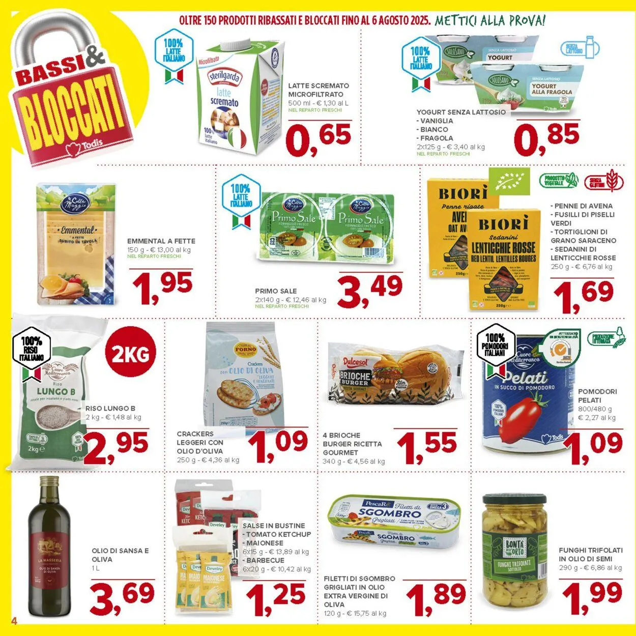 Todis Volantino attuale da 3 settembre a 17 settembre di 2025 - Pagina del volantino 4