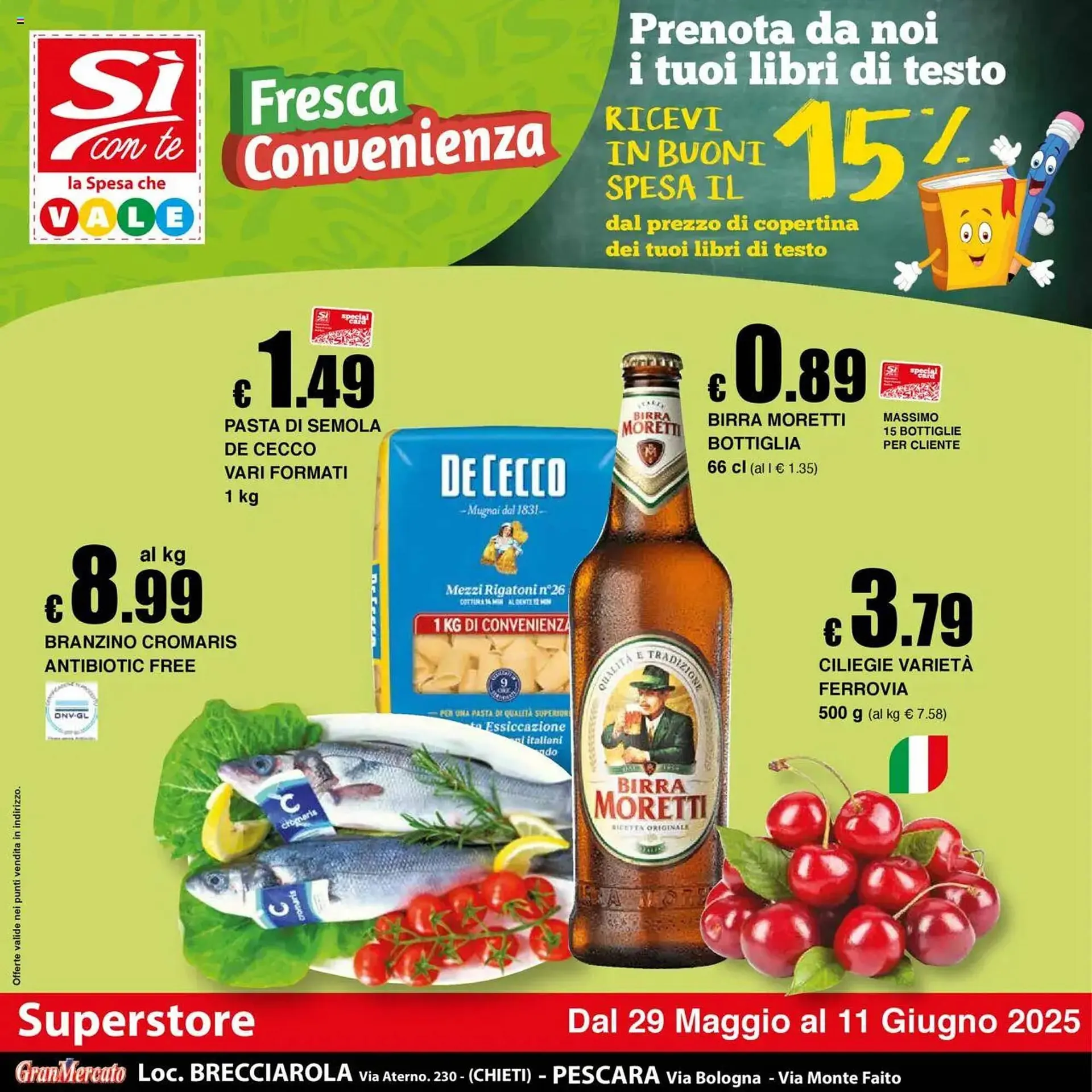 Volantino Sì con te - 1