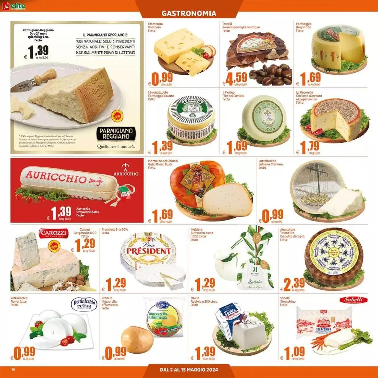 Volantino Elite Supermercati da 2 maggio a 15 maggio di 2024 - Pagina del volantino 16