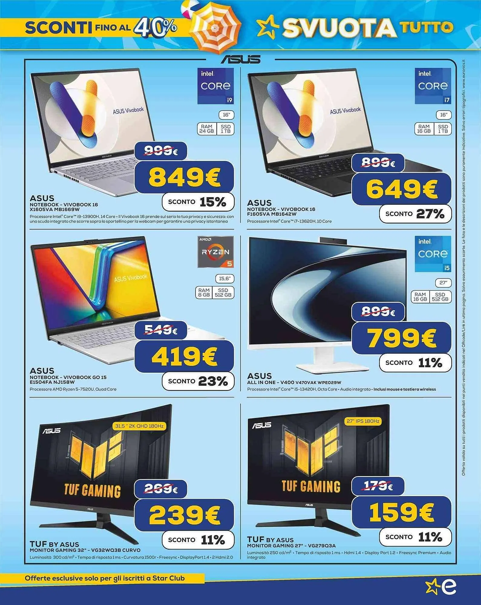 Volantino Euronics da 7 agosto a 20 agosto di 2025 - Pagina del volantino 9