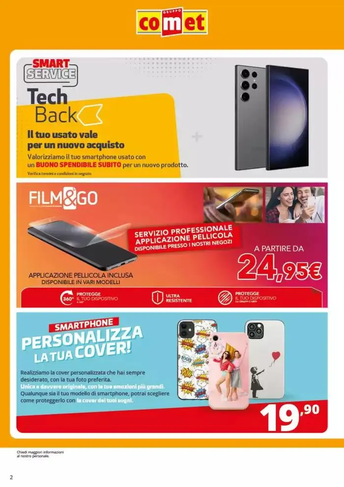 Speciale Telefonia da Comet! da 20 marzo a 2 aprile di 2025 - Pagina del volantino 2