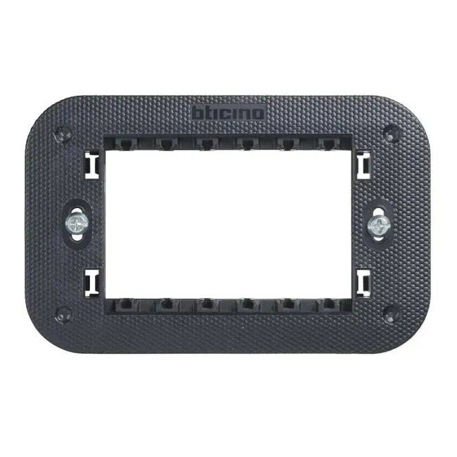 Supporto per placca Living Now BTICINO nero