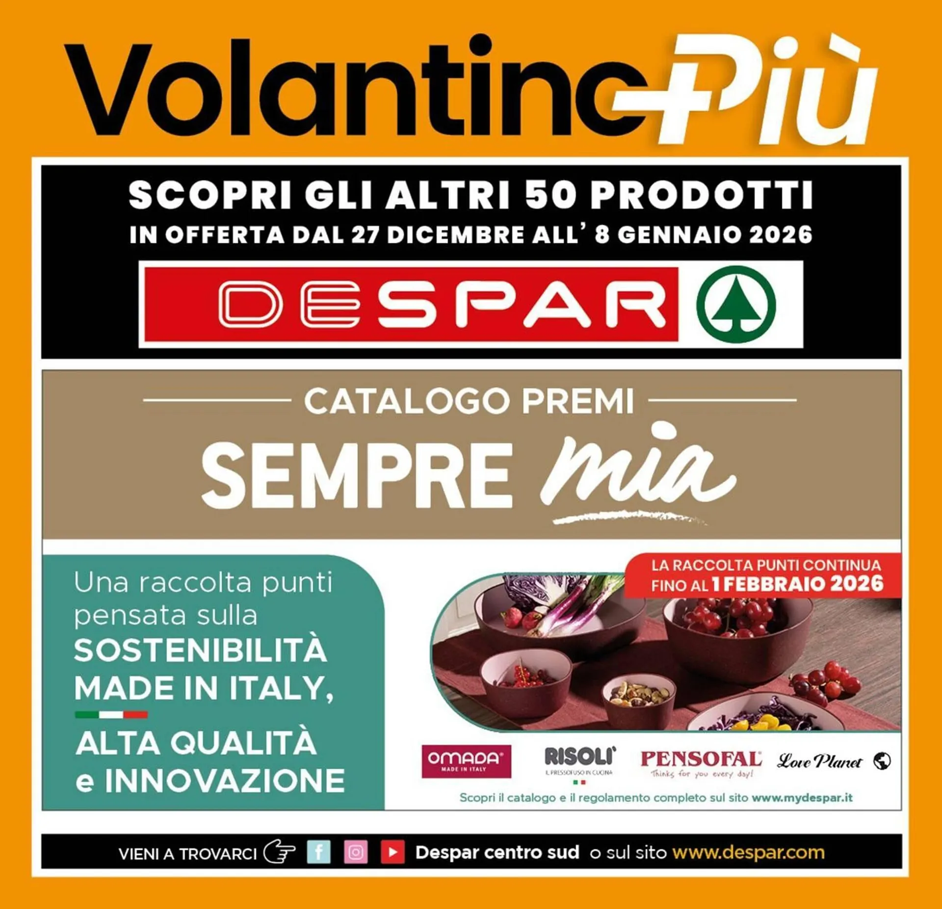 Volantino Despar da 27 dicembre a 8 gennaio di 2026 - Pagina del volantino 16