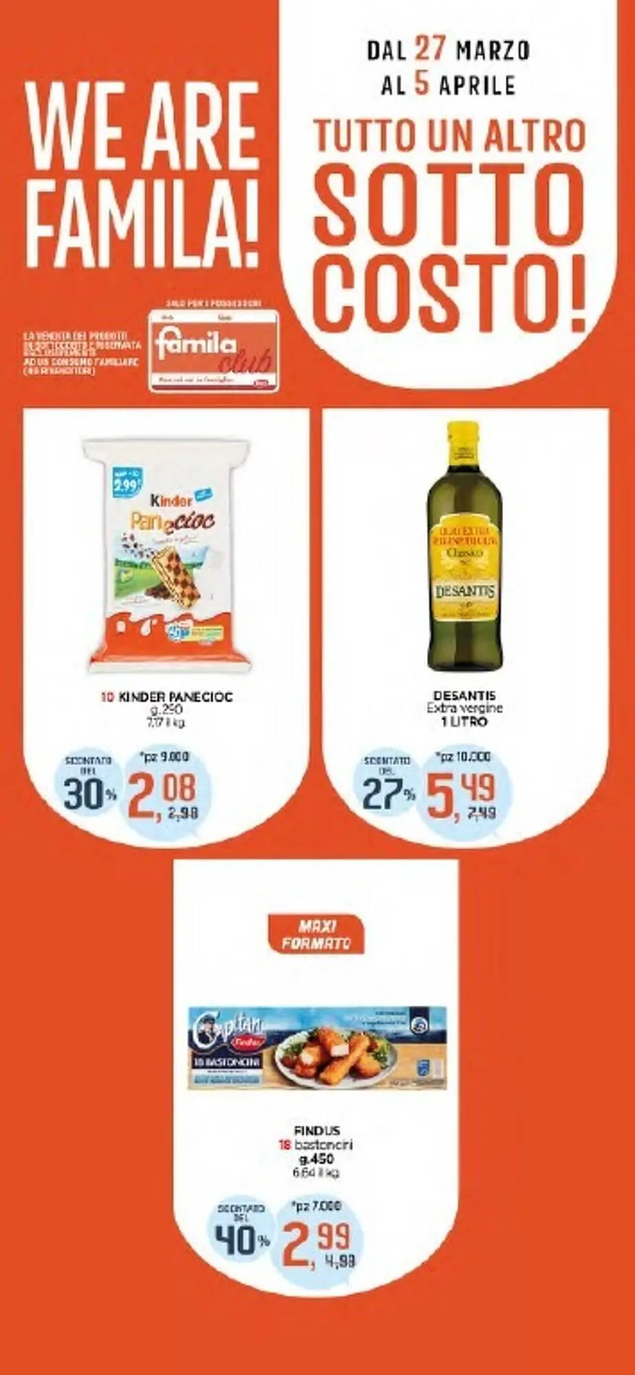 Volantino Supermercato Fratelli Scotto - 1