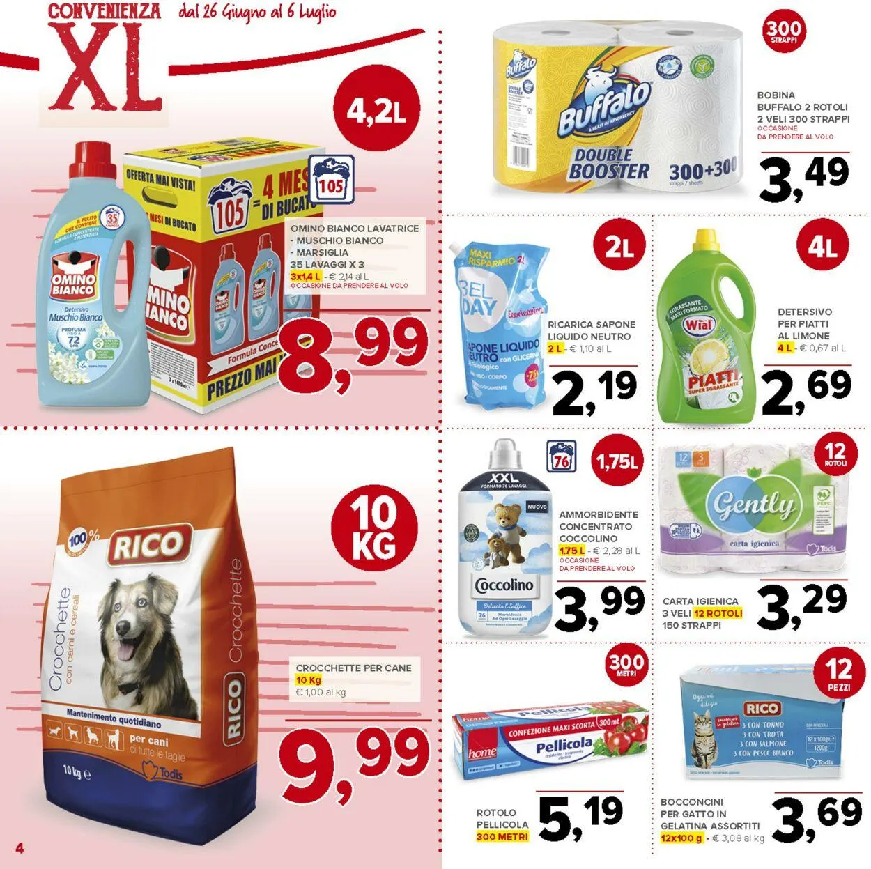 Todis Volantino attuale da 20 agosto a 3 settembre di 2025 - Pagina del volantino 4