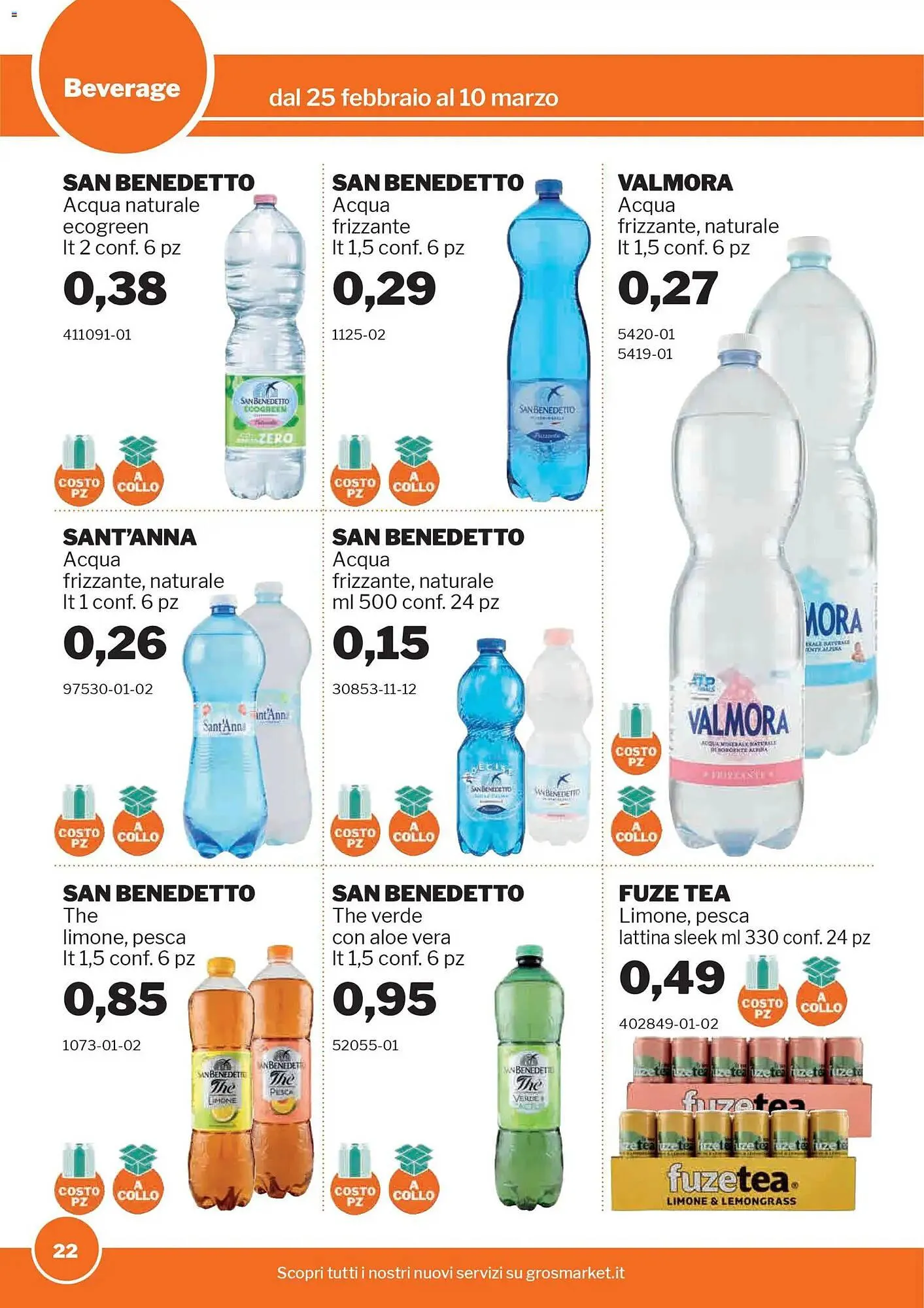 Volantino GrosMarket da 25 febbraio a 10 marzo di 2026 - Pagina del volantino 21