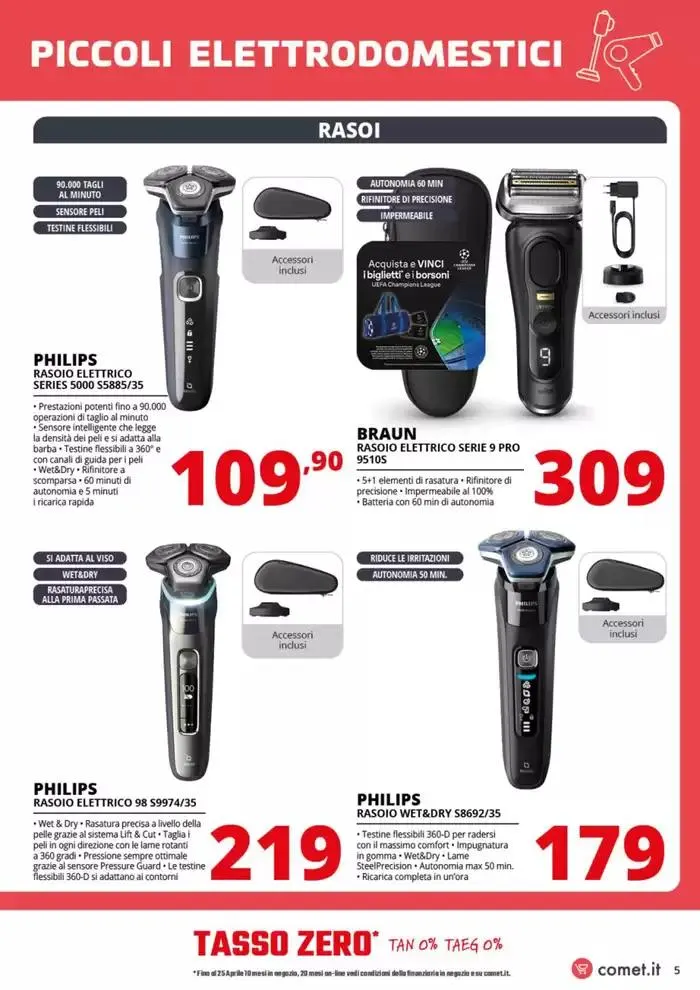 Speciale Piccoli Elettrodomestici! da 17 aprile a 7 maggio di 2025 - Pagina del volantino 5