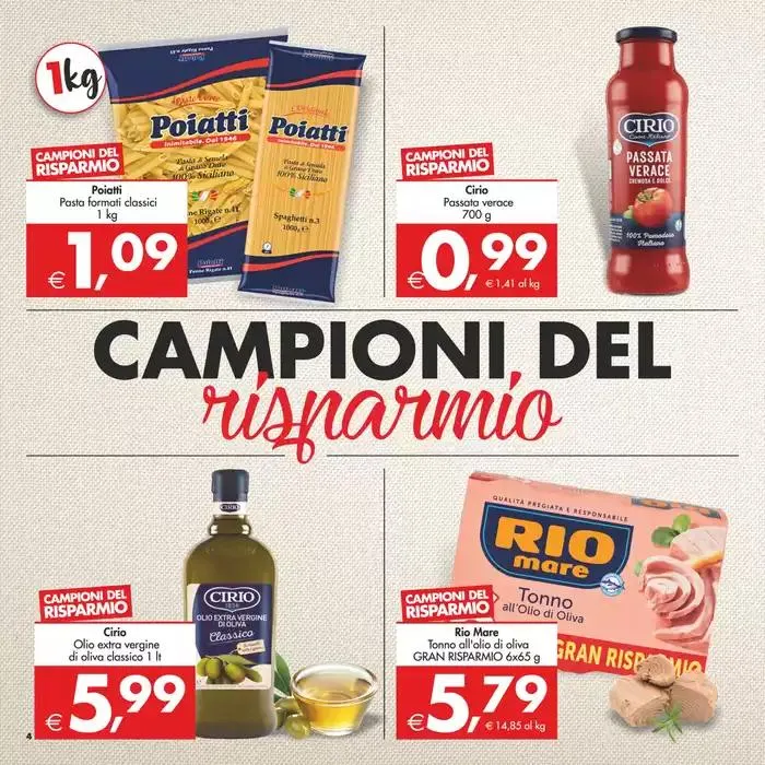 Campioni di risparmio da 21 marzo a 31 marzo di 2025 - Pagina del volantino 4