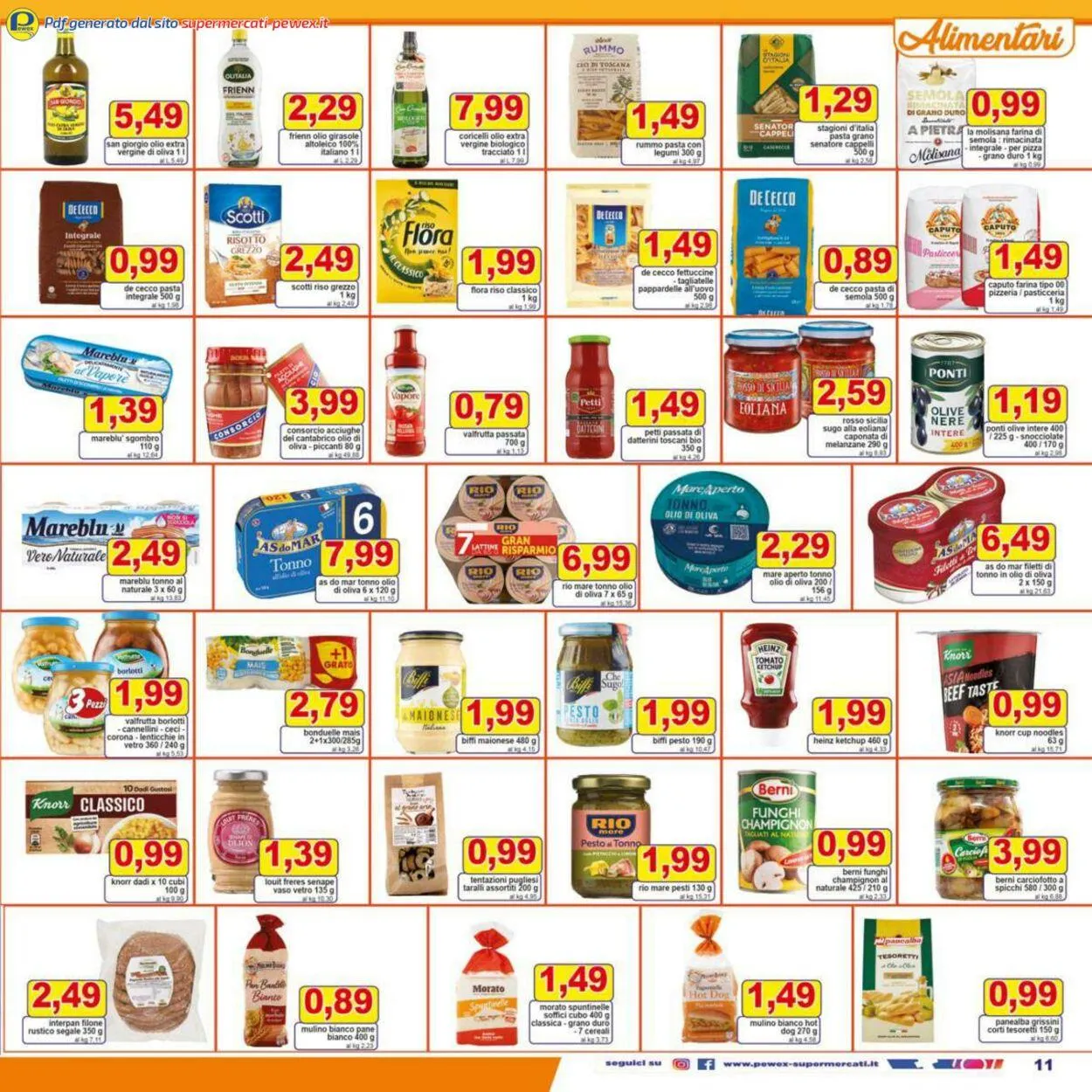 Pewex Volantino attuale da 1 aprile a 15 aprile di 2025 - Pagina del volantino 11