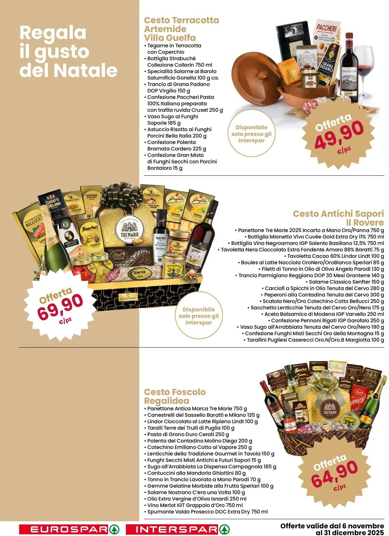 Eurospar Volantino attuale da 6 novembre a 31 dicembre di 2025 - Pagina del volantino 6