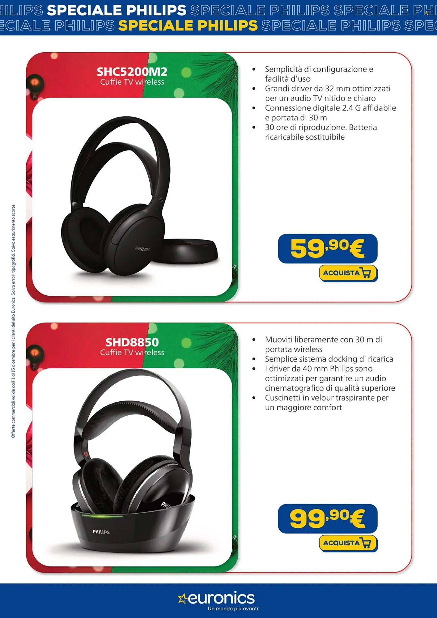 Volantino Euronics da 1 dicembre a 15 dicembre di 2025 - Pagina del volantino 9