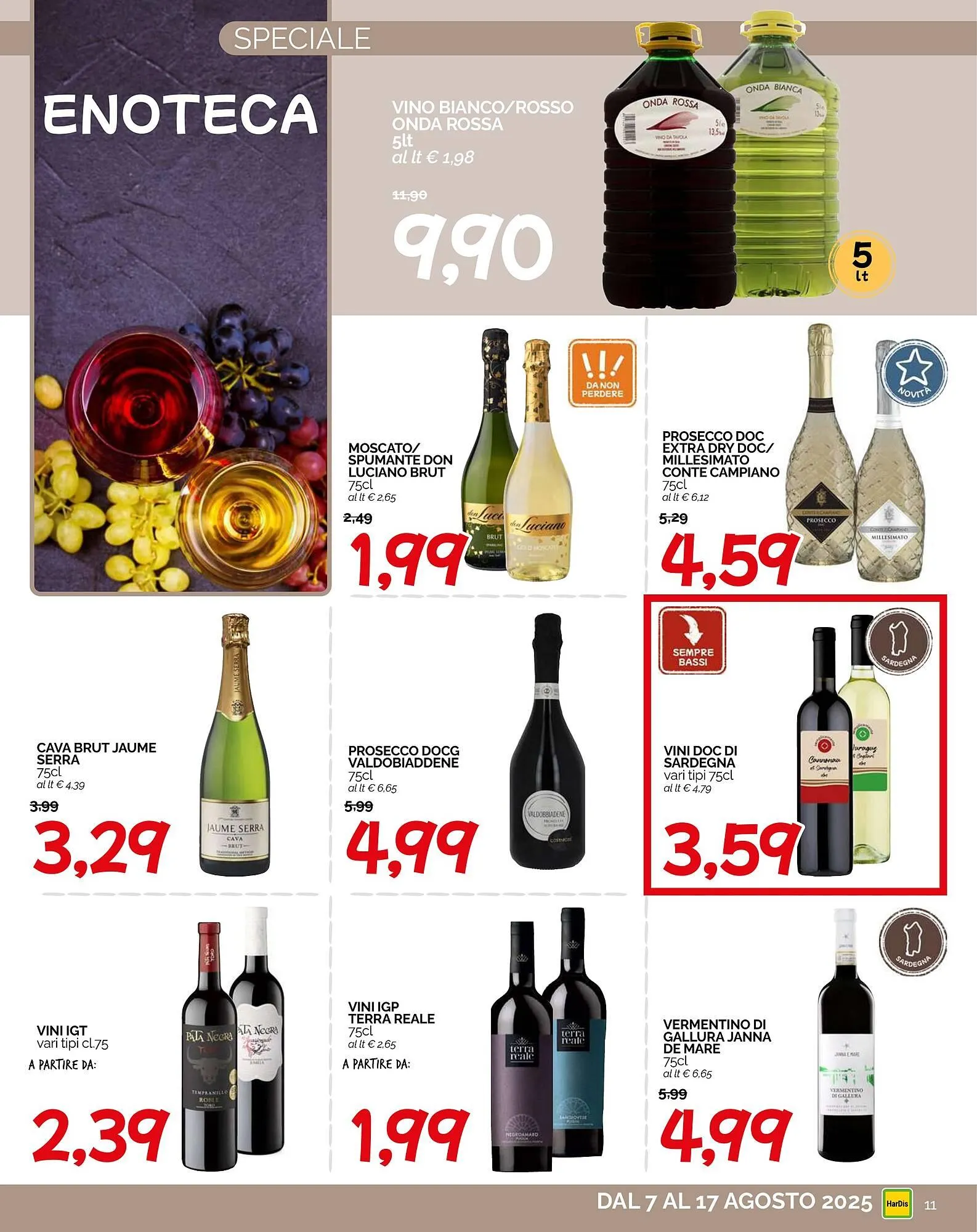 Volantino Hardis da 7 agosto a 17 agosto di 2025 - Pagina del volantino 11