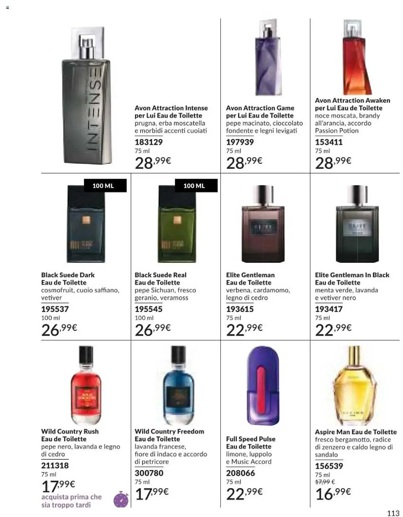 Volantino Avon da 1 marzo a 31 marzo di 2025 - Pagina del volantino 113