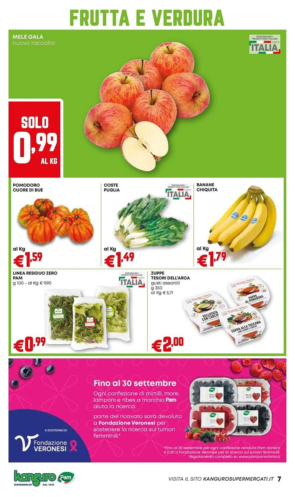 Volantino Kanguro da 25 settembre a 8 ottobre di 2025 - Pagina del volantino 7