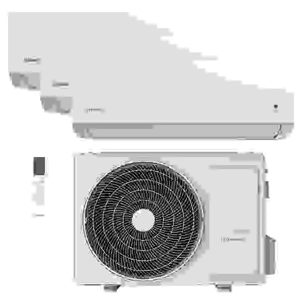 Condizionatore indesit trial 9000+9000+12000 btu wifi a++/a+ eer 3,23 cop 3,71