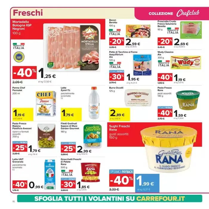 Sconti 30%40%50% da 25 marzo a 7 aprile di 2025 - Pagina del volantino 16