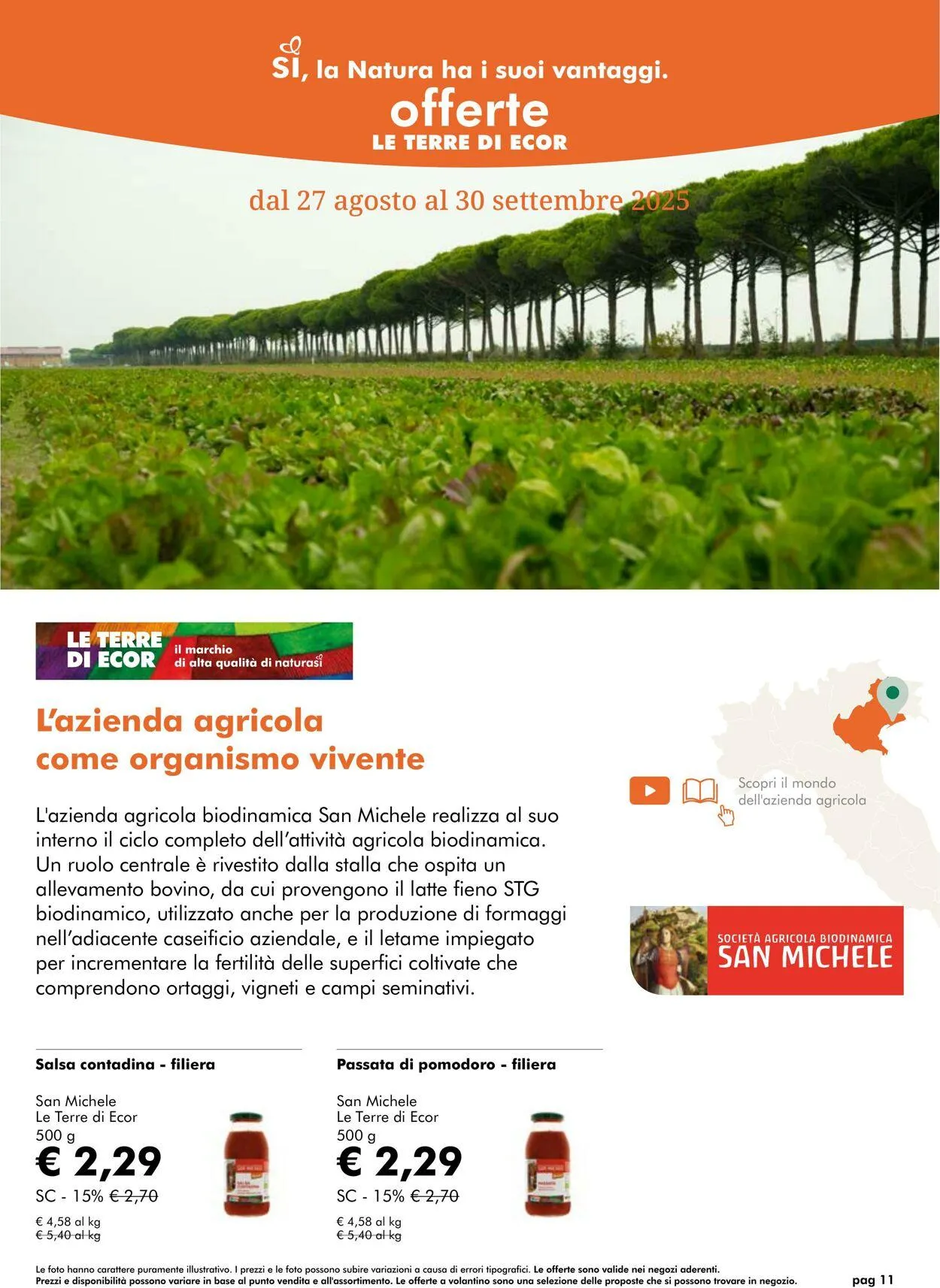 Natura Sì Volantino attuale da 25 settembre a 9 ottobre di 2025 - Pagina del volantino 11