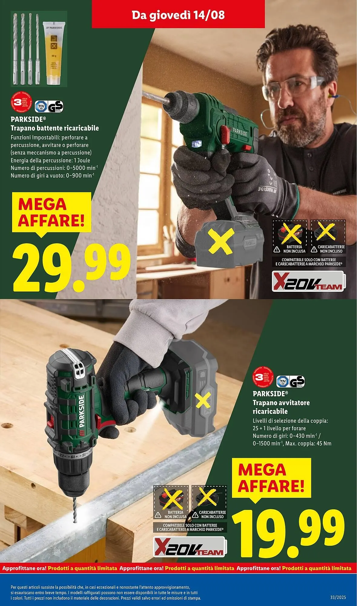 Volantino Lidl da 11 agosto a 17 agosto di 2025 - Pagina del volantino 43