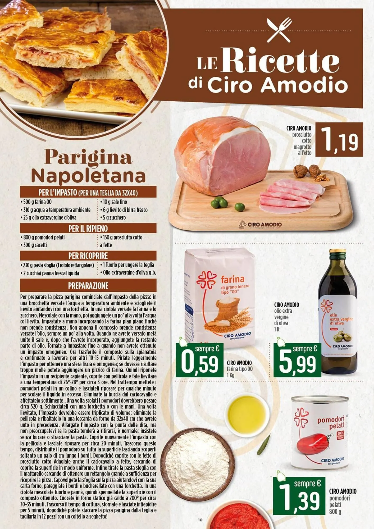 Volantino Ciro Amodio da 30 settembre a 9 ottobre di 2025 - Pagina del volantino 10