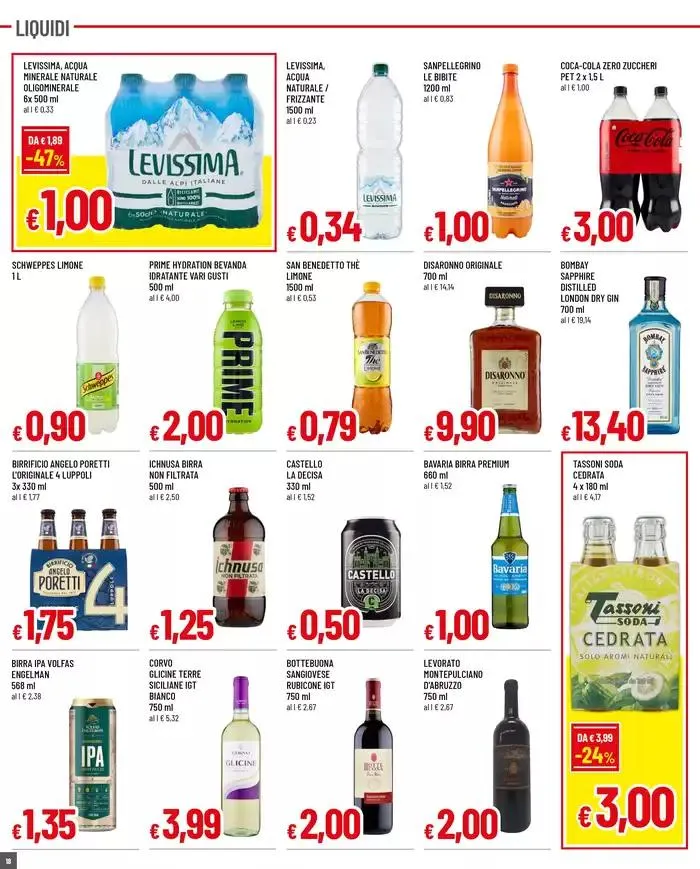 TANTI PRODOTTI A 1 - 2 - 3 € da 6 febbraio a 19 febbraio di 2025 - Pagina del volantino 18